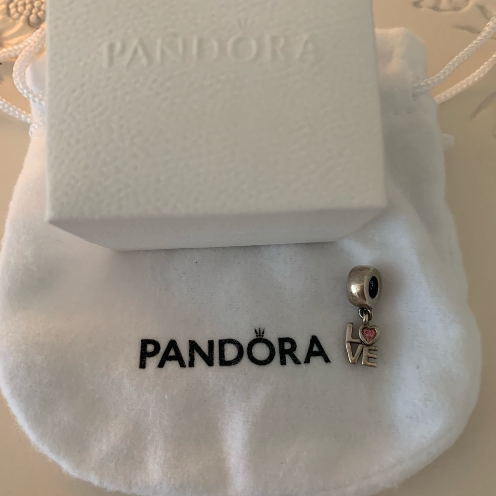 Pandora love charm